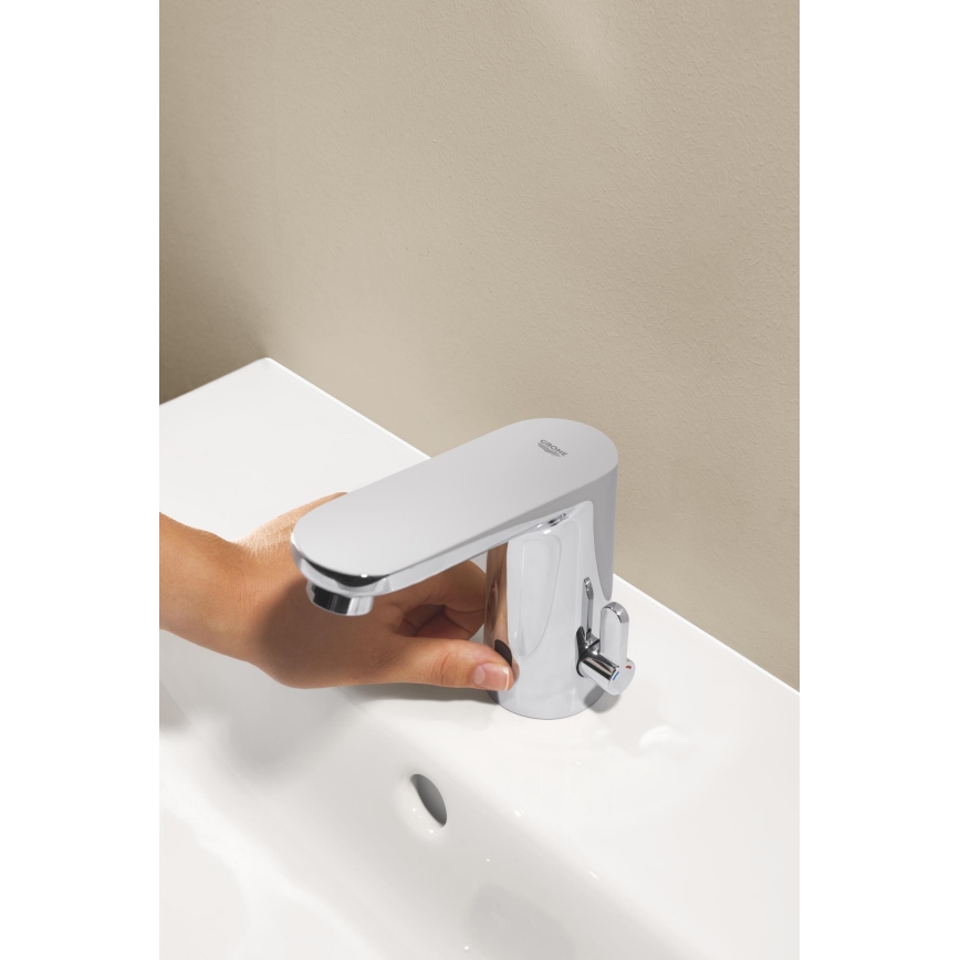 GROHE 36366002 - Elektronska baterija za umivalnik GET E sijajni krom