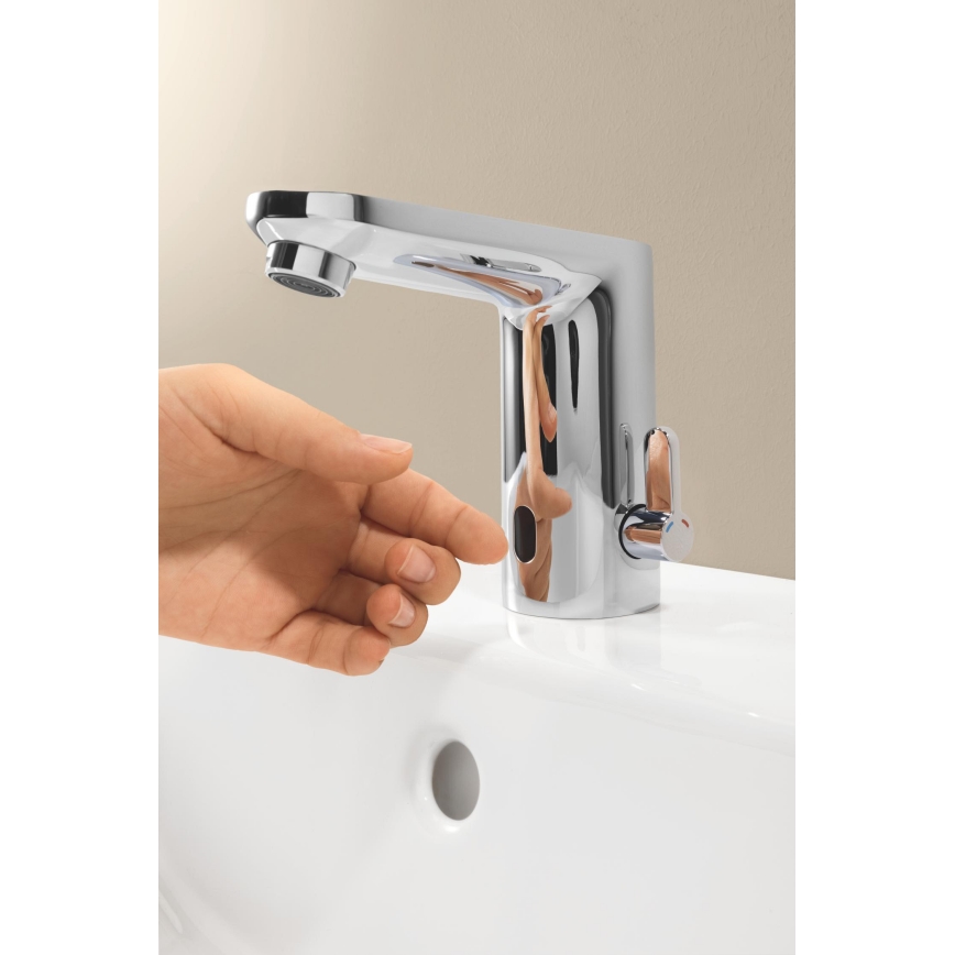 GROHE 36366002 - Elektronska baterija za umivalnik GET E sijajni krom