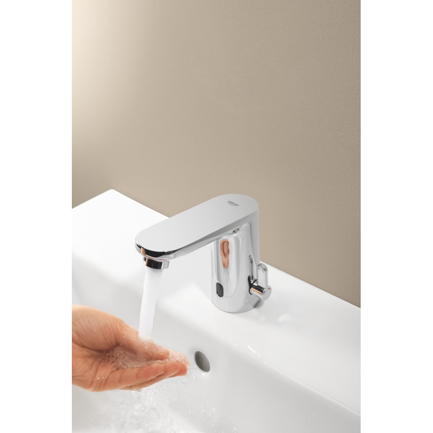 GROHE 36366002 - Elektronska baterija za umivalnik GET E sijajni krom