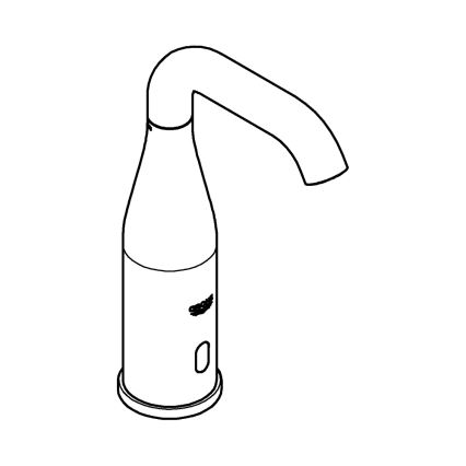 GROHE 36446000 - Infrardečna elektronska pipa ESSENCE E sijajni krom