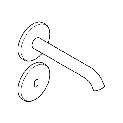 GROHE 36447000 - Infrardečna elektronska pipa ESSENCE E 182 mm, sijajni krom