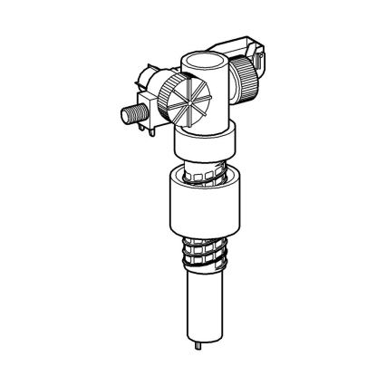 GROHE 37095000 - Polnilni ventil 38” sijajni krom