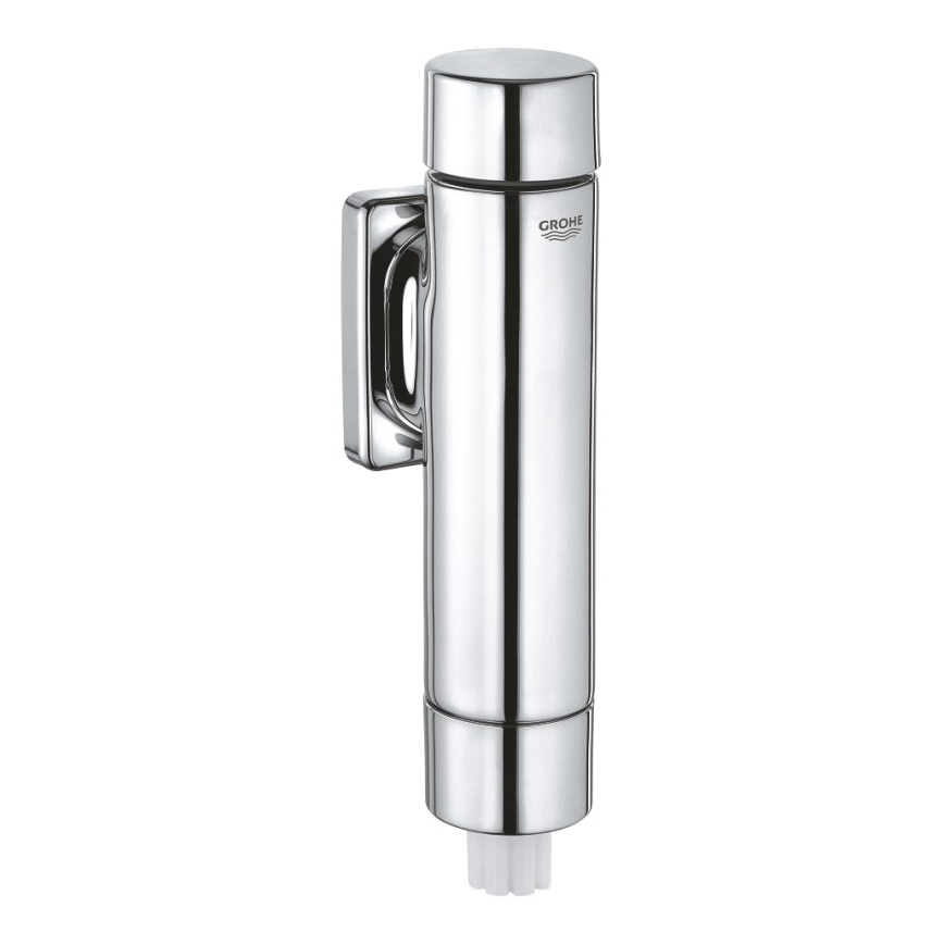 GROHE 37349000 - Tlačni splakovalnik RONDO A.S. 3” sijajni krom