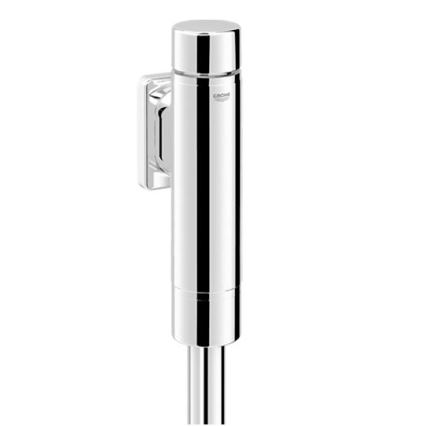 GROHE 37349000 - Tlačni splakovalnik RONDO A.S. 3” sijajni krom