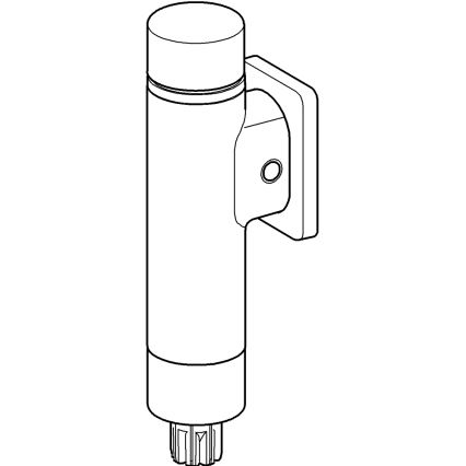 GROHE 37349000 - Tlačni splakovalnik RONDO A.S. 3” sijajni krom