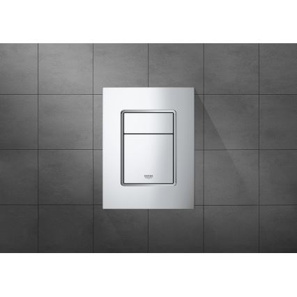 GROHE 37535000 - Tipka za splakovanje SKATE COSMOPOLITAN S 130 × 172 mm krom