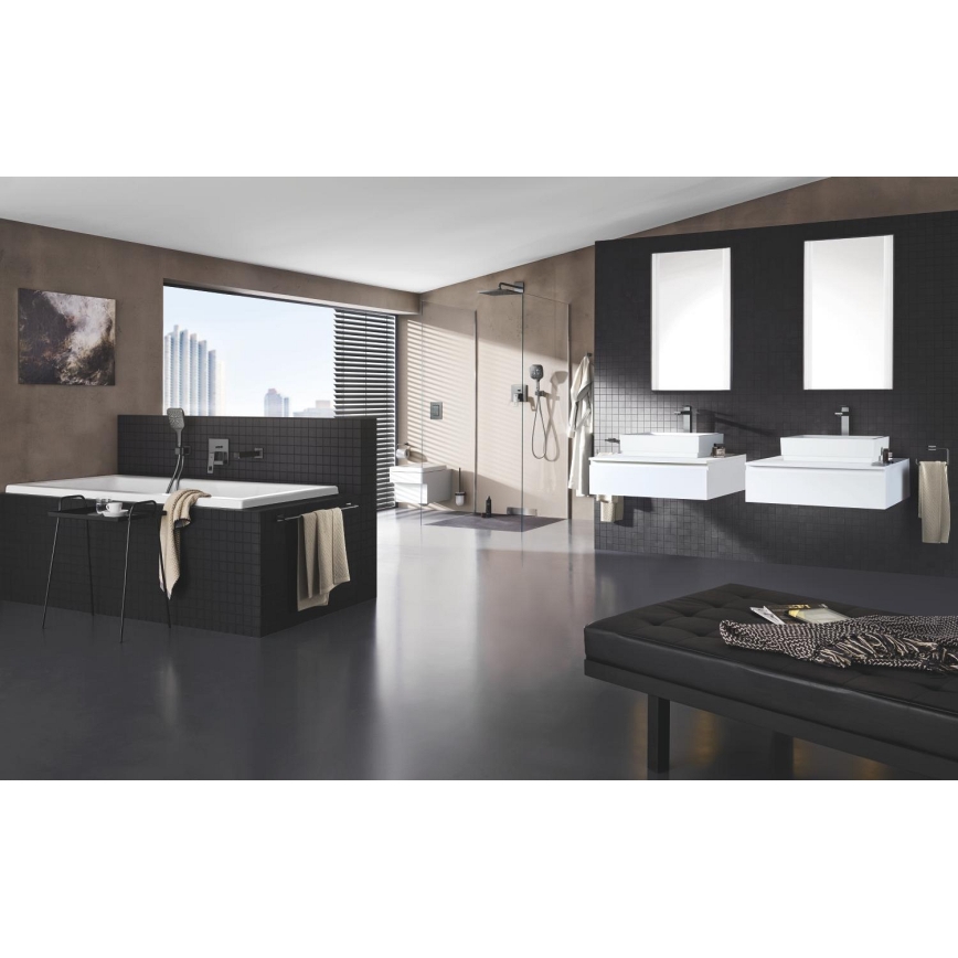 GROHE 37535AL0 - Plošča za splakovanje SKATE COSMOPOLITAN S 130 × 172 mm grafit