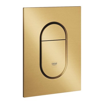 GROHE 37624GN0 - Tipka za splakovanje ARENA COSMOPOLITAN S 130 × 172 mm brušeno zlato