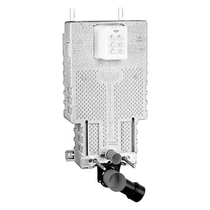 GROHE 38643001 - Modul za WC UNISET, 830 × 480 × 130 mm, v beli barvi