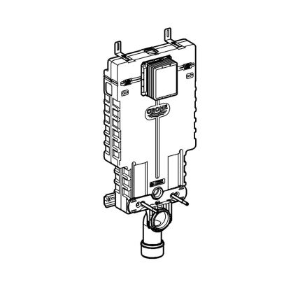 GROHE 38643001 - Modul za WC UNISET, 830 × 480 × 130 mm, v beli barvi