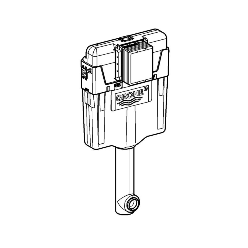 GROHE 38661000 - Splakovalna cisterna GD 2
