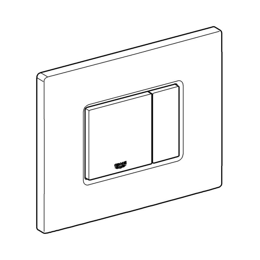 GROHE 38732DL0 - Tipka za splakovanje SKATE COSMOPOLITAN 156 × 197 mm bakrena