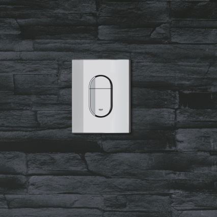 GROHE 38844000 - Splakovalna tipka ARENA COSMOPOLITAN 156 × 197 mm krom