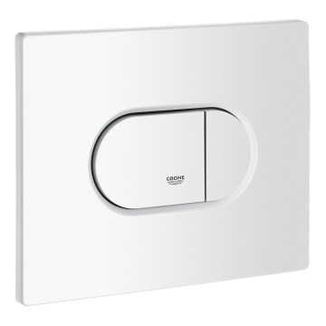 GROHE 38858SH0 - Tipka za splakovanje ARENA COSMOPOLITAN 156 × 197 mm bela