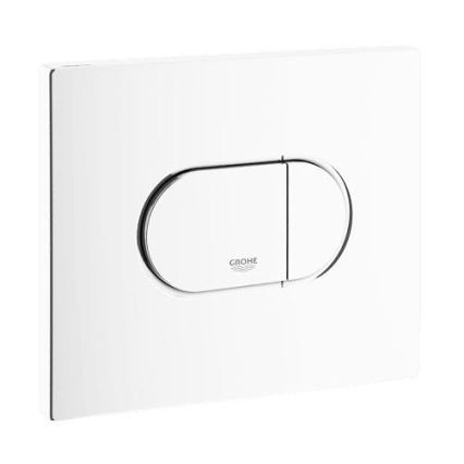 GROHE 38858SH0 - Tipka za splakovanje ARENA COSMOPOLITAN 156 × 197 mm bela