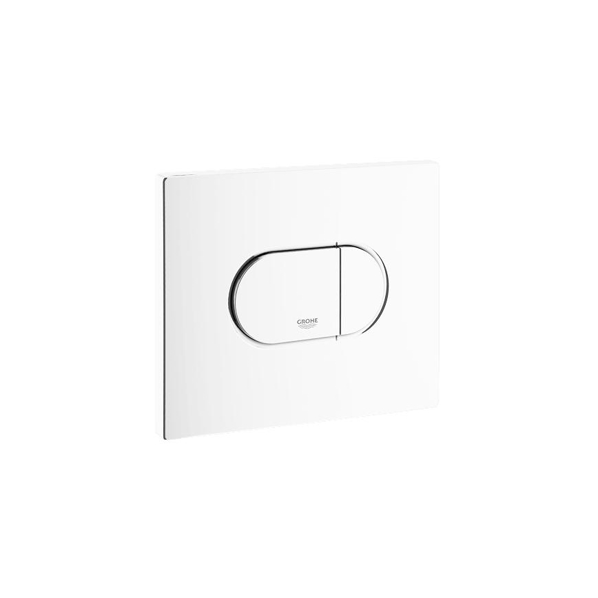 GROHE 38858SH0 - Tipka za splakovanje ARENA COSMOPOLITAN 156 × 197 mm bela