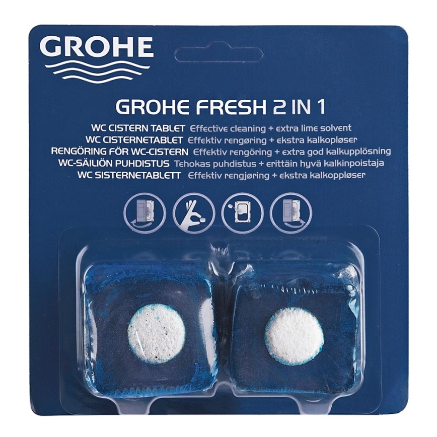 GROHE 38882000 - WC tablete FRESH gelasta pena/bela