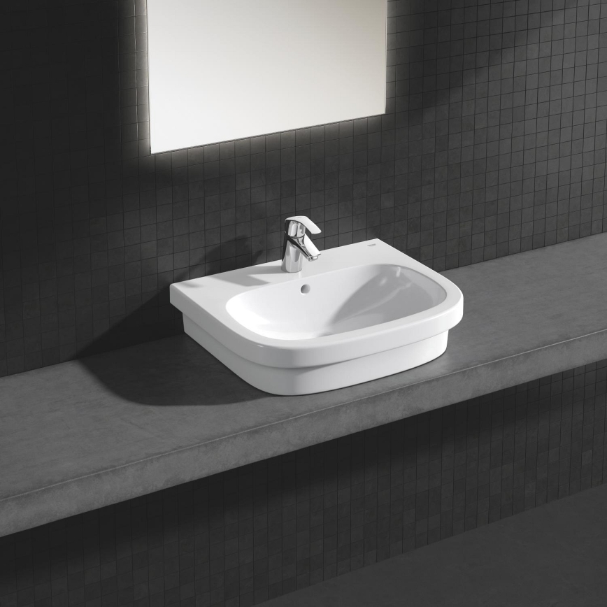 GROHE 39337000 - Umivalnik na pult EURO CERAMIC 600 × 480 mm keramika/bela