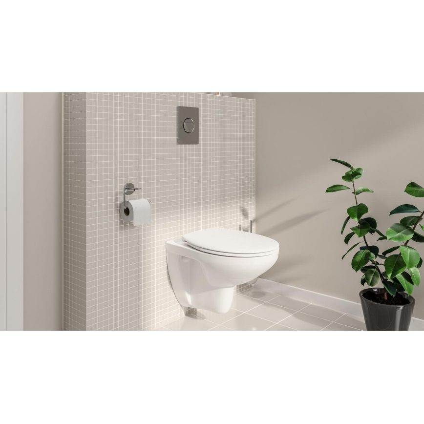 GROHE 39351000 - Viseča WC školjka BAU CERAMIC 53,1 × 36,8 × 36,3 cm keramika/bela