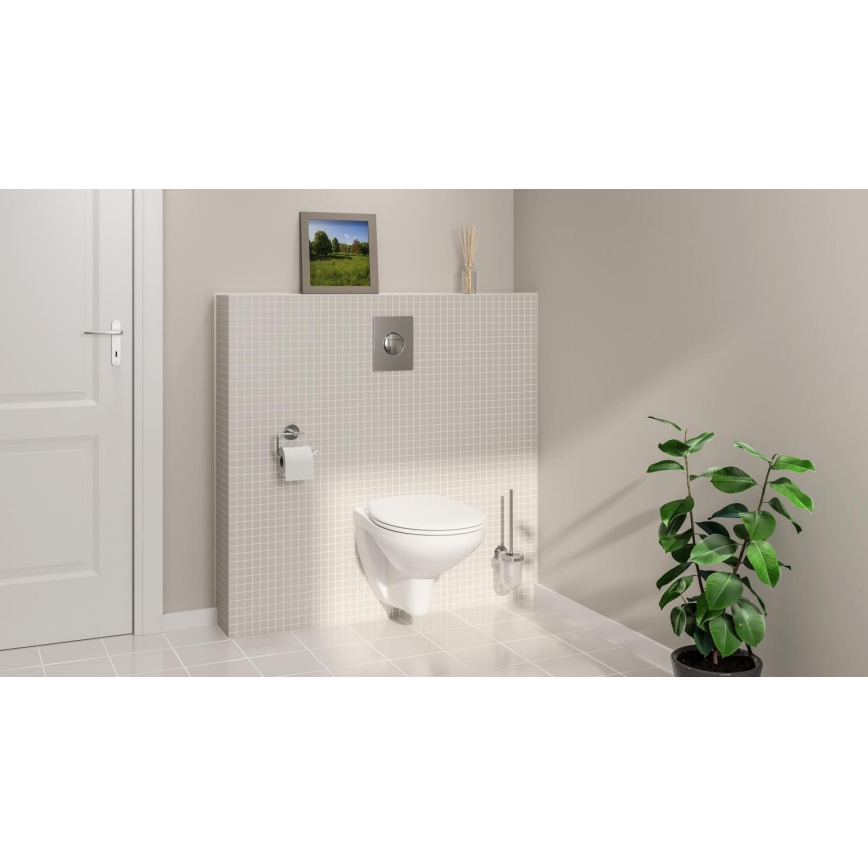 GROHE 39351000 - Viseča WC školjka BAU CERAMIC 53,1 × 36,8 × 36,3 cm keramika/bela