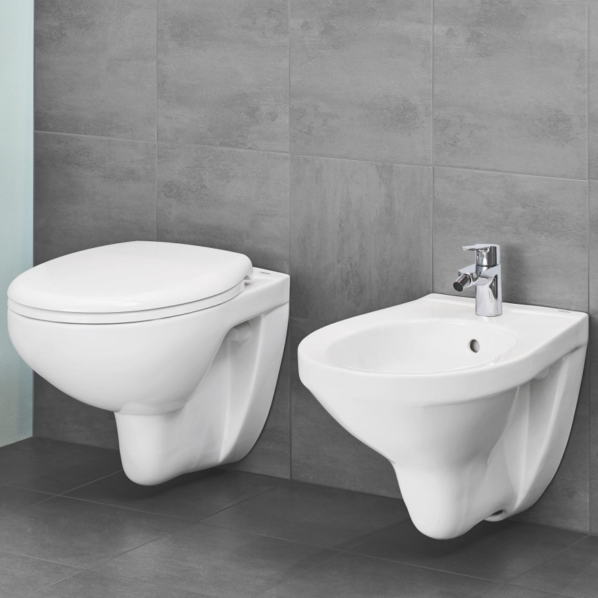 GROHE 39351000 - Viseča WC školjka BAU CERAMIC 53,1 × 36,8 × 36,3 cm keramika/bela