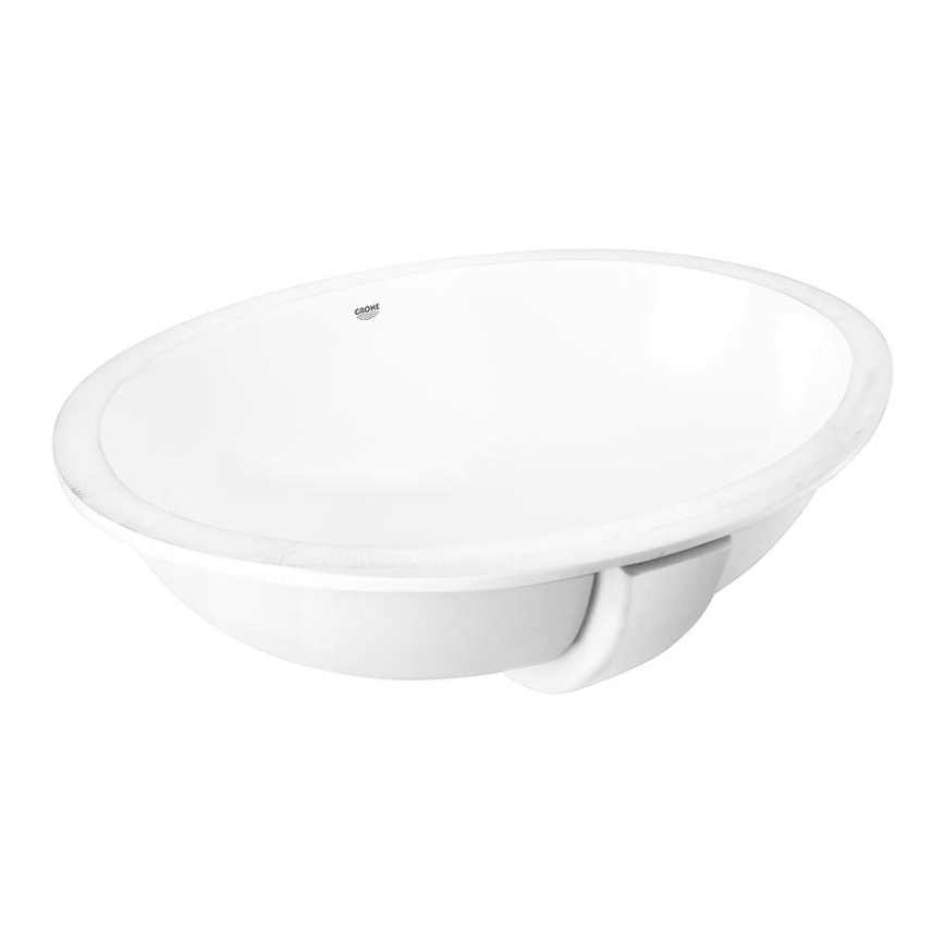 GROHE 39423000 - Vgradni umivalnik BAU CERAMIC 560 × 420 mm, keramika/bela