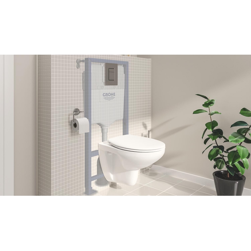 GROHE 39586000 - Komplet 5 v 1 SOLIDO 1,13 m keramika/bela
