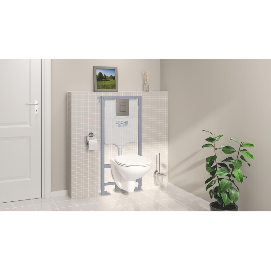 GROHE 39586000 - Komplet 5 v 1 SOLIDO 1,13 m keramika/bela
