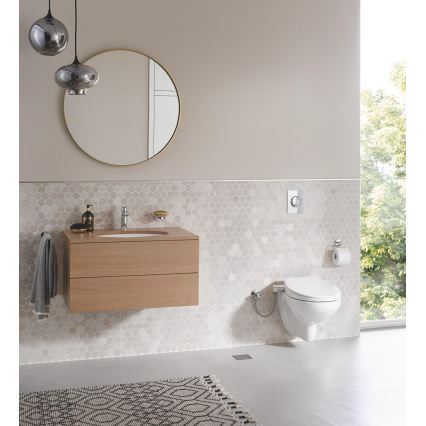 GROHE 39648SH0 - Ročni sedež za bide BAU CERAMIC v trdno beli barvi