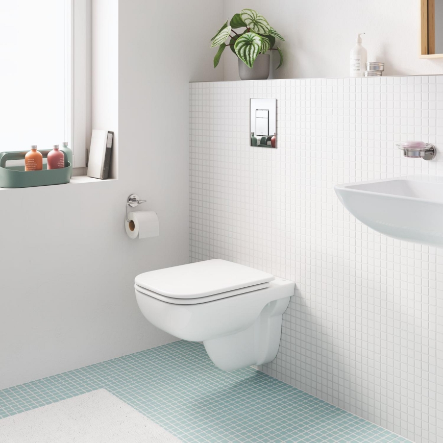 GROHE 39815000 - Viseča WC školjka START EDGE 53,8 x 36,5 cm trpežno bela