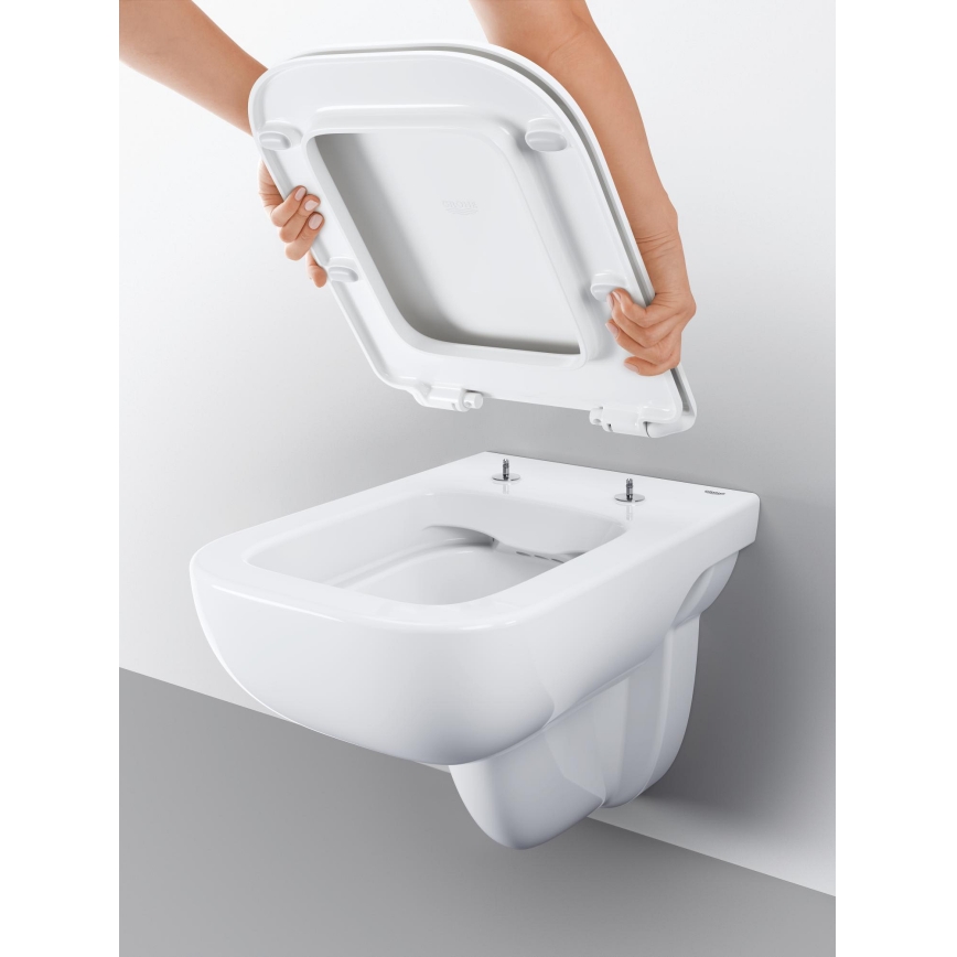 GROHE 39815000 - Viseča WC školjka START EDGE 53,8 x 36,5 cm trpežno bela