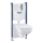 GROHE 39816000 - Komplet za WC SOLIDO COMPACT 1,13 m keramika/bela