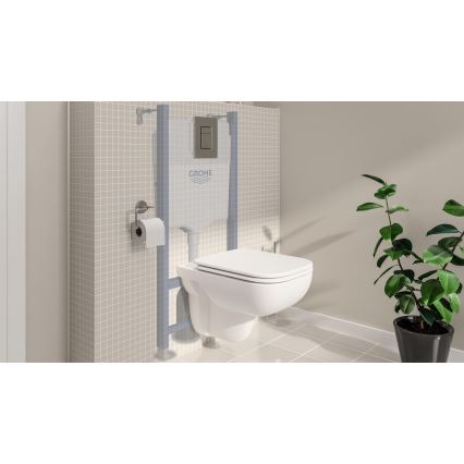 GROHE 39816000 - Komplet za WC SOLIDO COMPACT 1,13 m keramika/bela