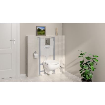 GROHE 39816000 - Komplet za WC SOLIDO COMPACT 1,13 m keramika/bela