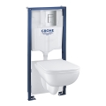 GROHE 39817000 - Komplet za WC SOLIDO 1,13 m keramika/bela