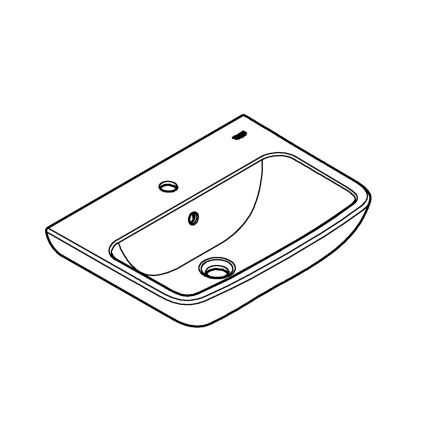 GROHE 39949000 - Umivalnik START EDGE 550 × 400 mm keramičen/bel