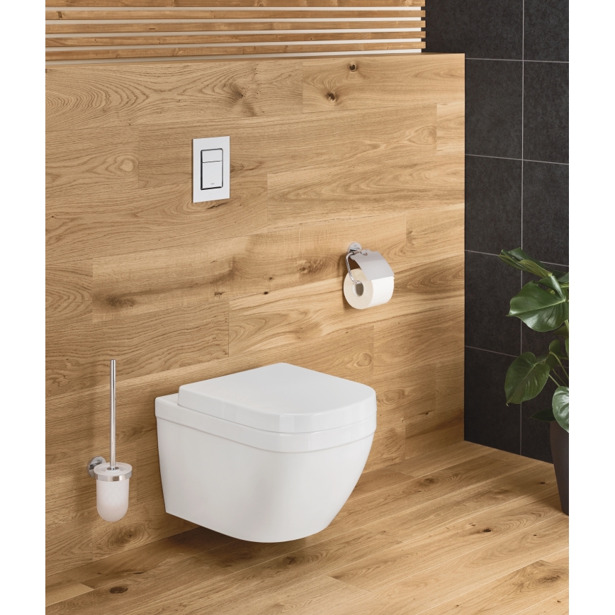 GROHE 40374001 - Set za čiščenje WC‑ja ESSENTIALS 12,1 x 39,8 cm krom
