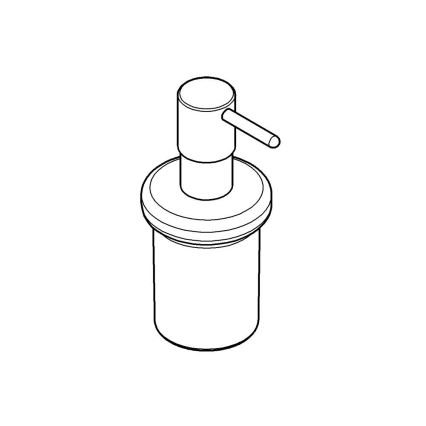 GROHE 40394001 - Dozator za tekoče milo ESSENTIALS 160 ml sijajni krom