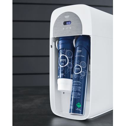 GROHE 40422000 - Jeklenka za karbonizacijo GROHE BLUE 425 g CO2 (4 kosi), nerjaveče jeklo