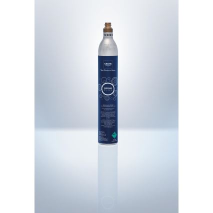 GROHE 40422000 - Jeklenka za karbonizacijo GROHE BLUE 425 g CO2 (4 kosi), nerjaveče jeklo