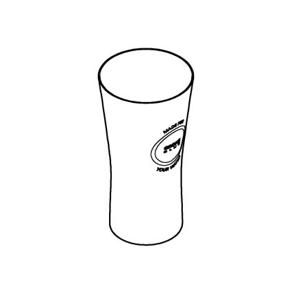 GROHE 40437000 - komplet 6 kozarcev BLUE 250 ml, kristalno/prozorno