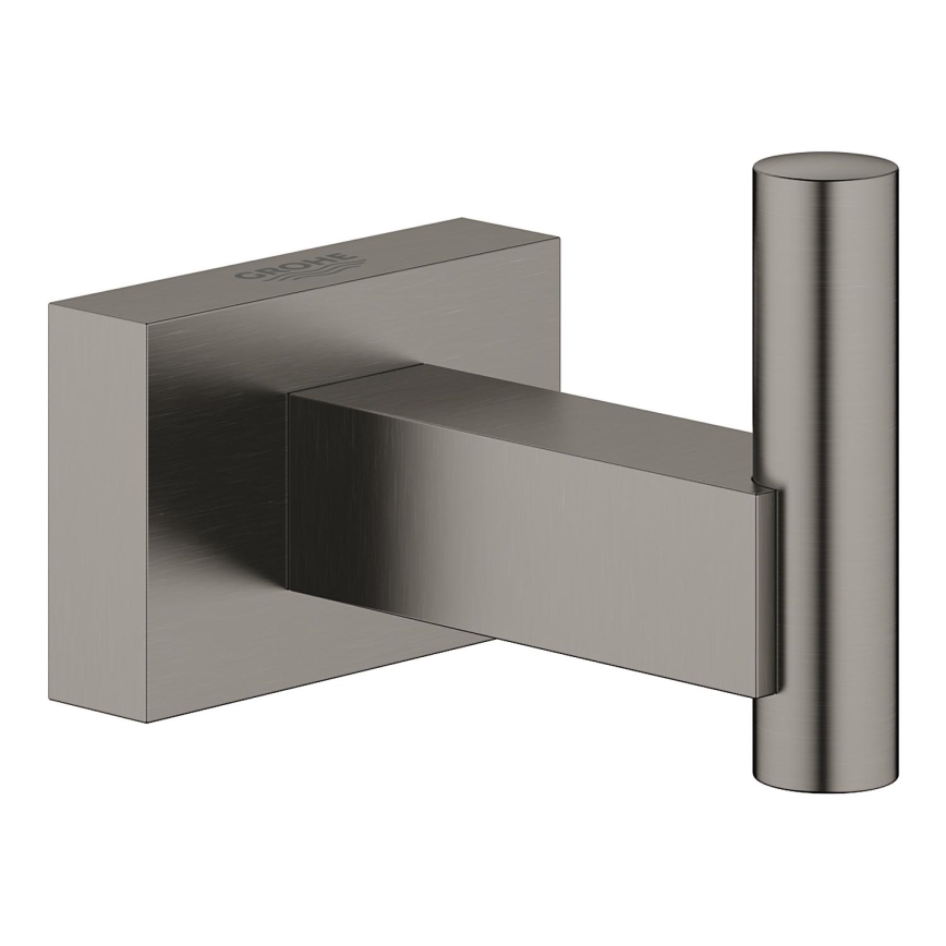 GROHE 40511AL1 - Kavelj za kopalni plašč ESSENTIALS CUBE grafit