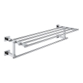 GROHE 40512001 - Večfunkcijski obešalnik za brisače ESSENTIALS CUBE 600 mm sijajni krom