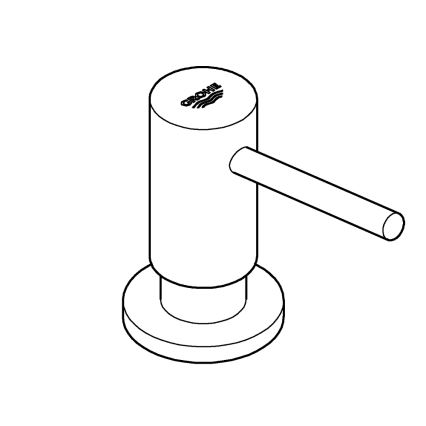 GROHE 40535000 - Dozator tekočega mila COSMOPOLITAN 500 ml sijajni krom