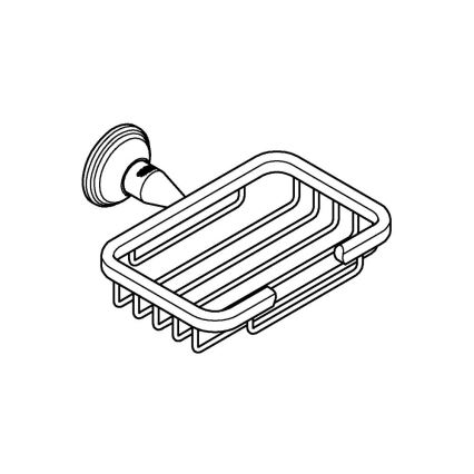 GROHE 40659001 - Kotna polica ESSENTIALS AUTHENTIC, visokosijajni krom
