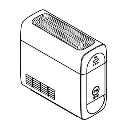 GROHE 40711001 - Hladilna enota BLUE HOME bela