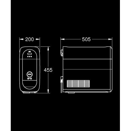 GROHE 40711001 - Hladilna enota BLUE HOME bela
