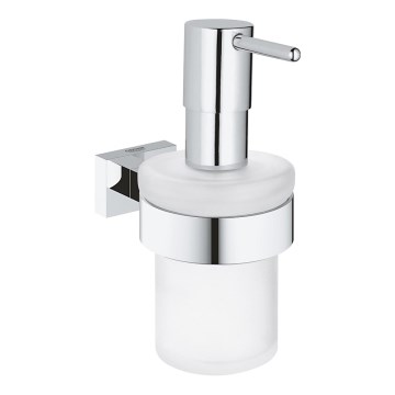 GROHE 40756001 - Dozator tekočega mila ESSENTIALS CUBE 160 ml, sijajni krom