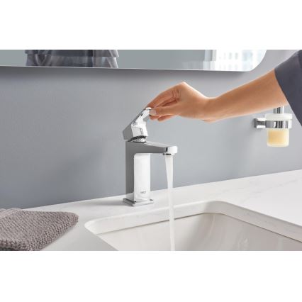 GROHE 40756001 - Dozator tekočega mila ESSENTIALS CUBE 160 ml, sijajni krom
