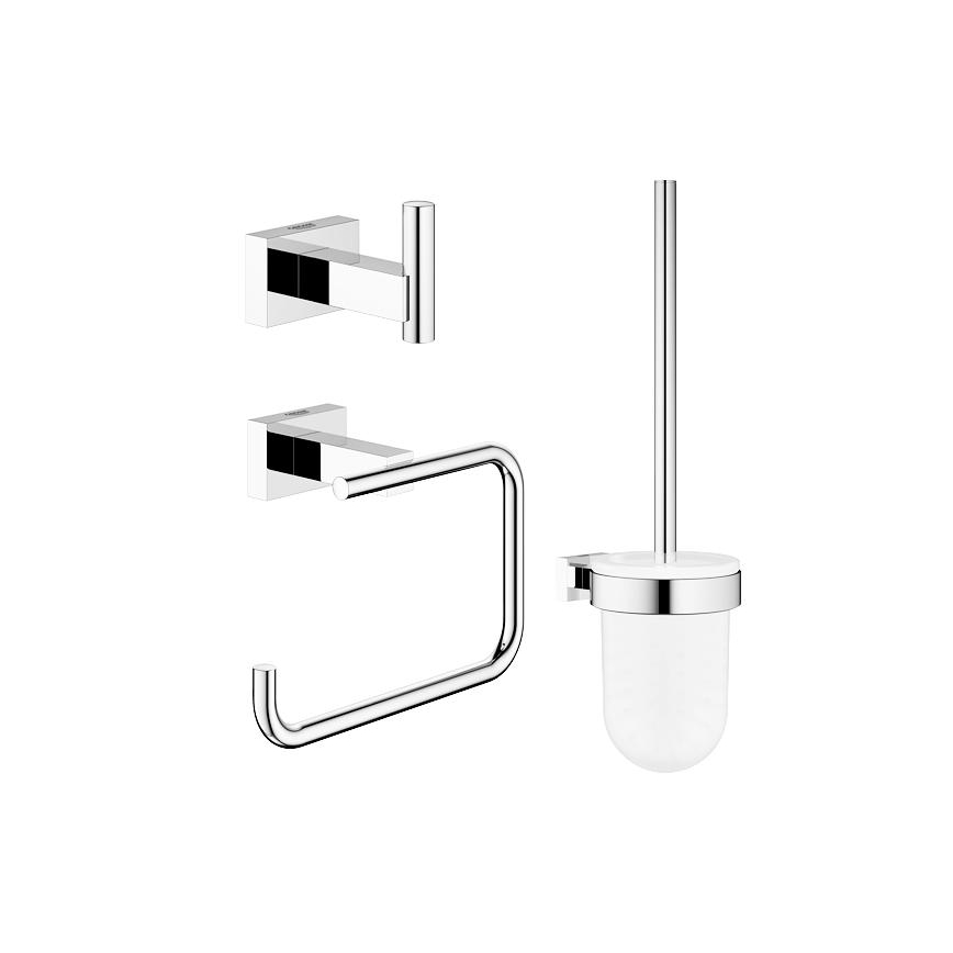 GROHE 40757001 - Komplet dodatkov ESSENTIALS CUBE, sijajni krom